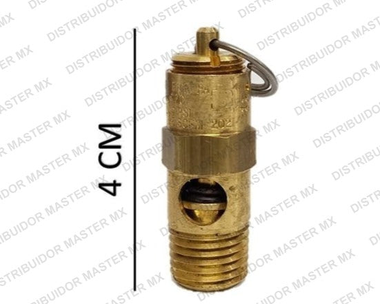 Valvula de alivio 200 psi para compresor de alta presion