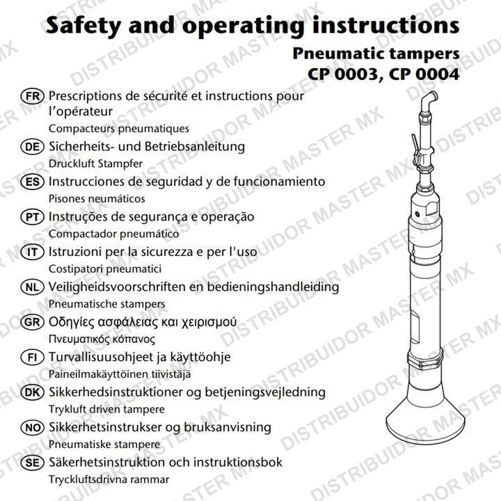 CP 0003 Apisonadora neumatica Chicago Pneumatic