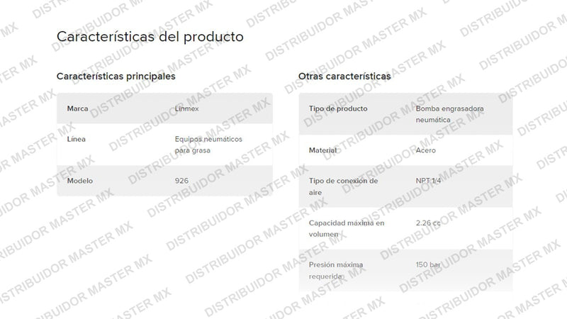 Engrasadora Neumática | Tambo de 200 Litros | Linmex 926 | Grasera