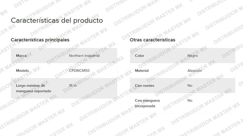 Carrete Retractil Para Manguera De Aire Soporta Hasta 15 METROS DE CALIBRE 3 / 8
