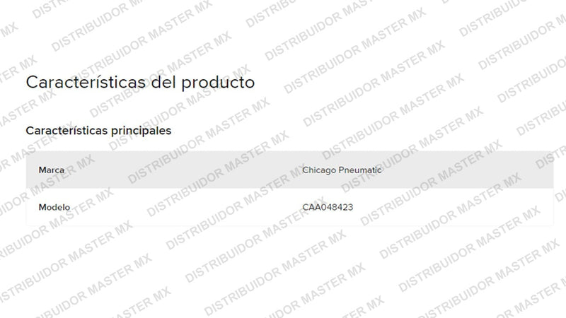 CA 048423 Anvil 3/4" Chicago Pneumatic | Zanco o Yunque de Tracción (CA048423)