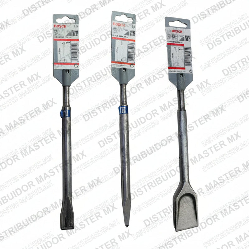 Juego de Brocas y Cinceles SDS Plus | Bosch | Para Concreto