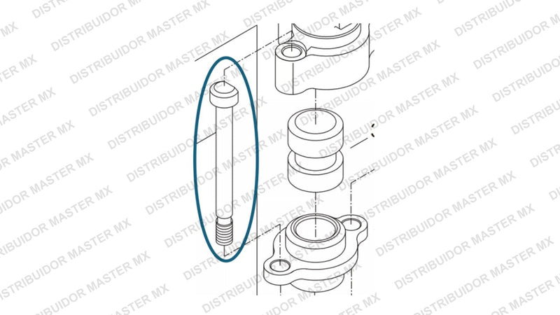 R 047970 Side Bolt Chicago Pneumatic | Tornillo Lateral (Perno Pasante)