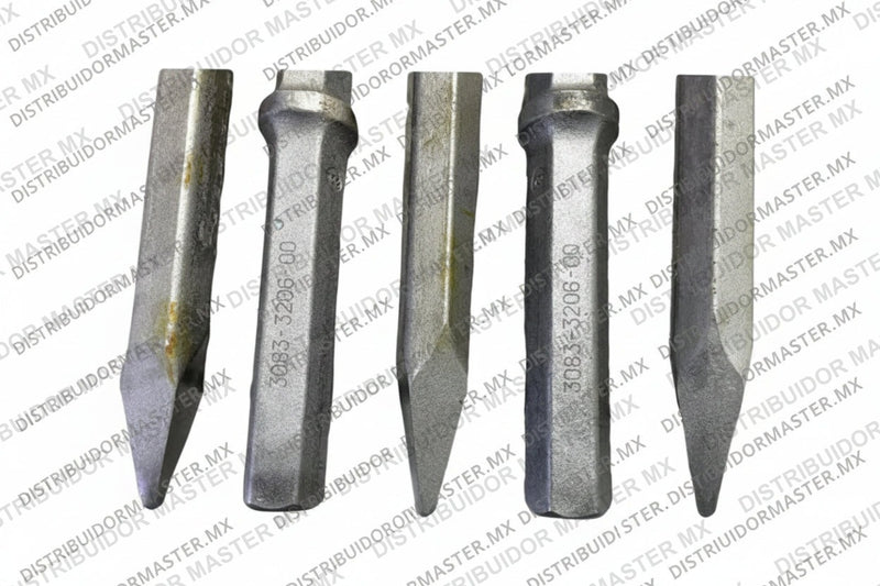 Cincel Punta Lápiz Atlas Copco 3083 3206 00 | Juego de 5 Piezas