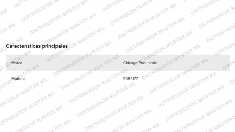 P054177 Punta de Tungsteno (Stylus Tip) Chicago Pneumatic para CP9361