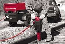 Rompedora Neumática Chicago Pneumatic CP 1290 Demoledor 45 KG Nueva — Juego con Cincel y Mangueras
