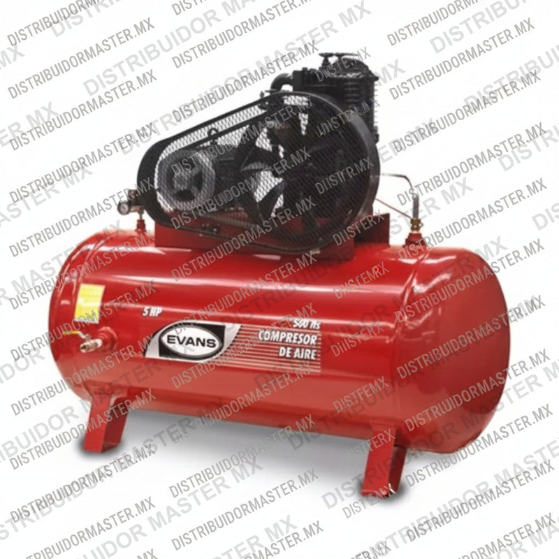 Compresor 5 HP 175 PSI 500 lts - 3T- 220V Evans