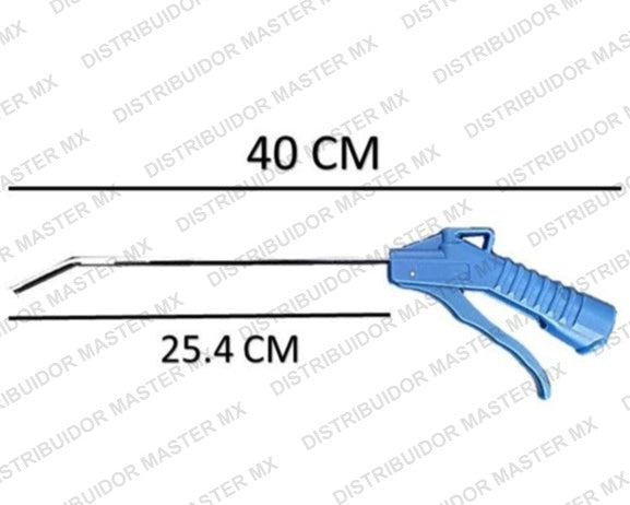 Air blow gun 10" 75/125 PSI  de 1/4" Pistola de Aire