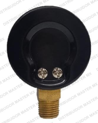 Manómetro EVANS 200 PSI | Conexión Inferior | Alta Precisión