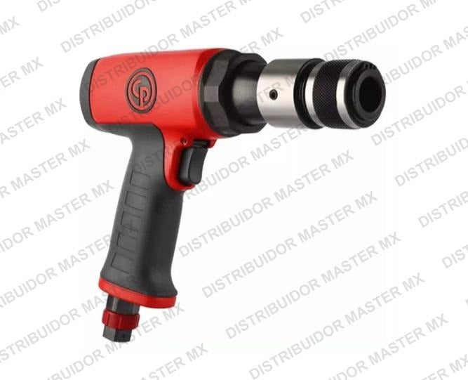 Martillo Remachador Neumático Corto 0.401" | Chicago Pneumatic CP7160 | Baja Vibración