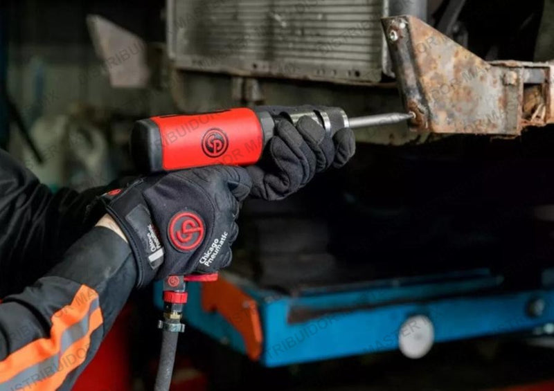 Martillo Remachador Neumático Corto 0.401" | Chicago Pneumatic CP7160 | Baja Vibración
