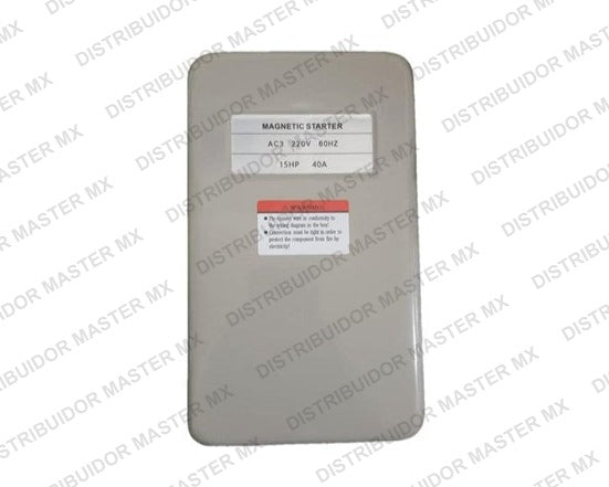 Arrancador Termo Magnético 220v - 60Hz - 40 Amp  Para compresores de 15 HP