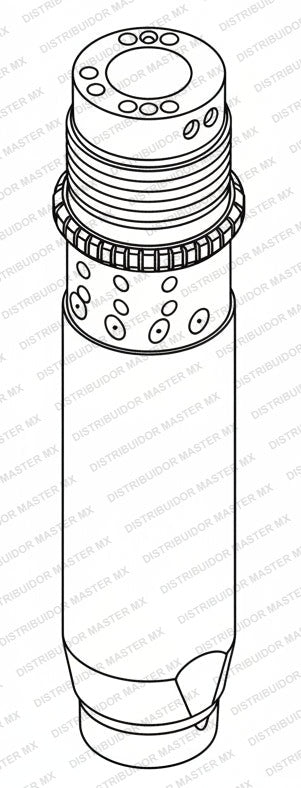 Cilindro para Modelo CP 4123-4 Chicago Pneumatic | Maxima Carrera de Impacto para Remachado Estructural Pesado