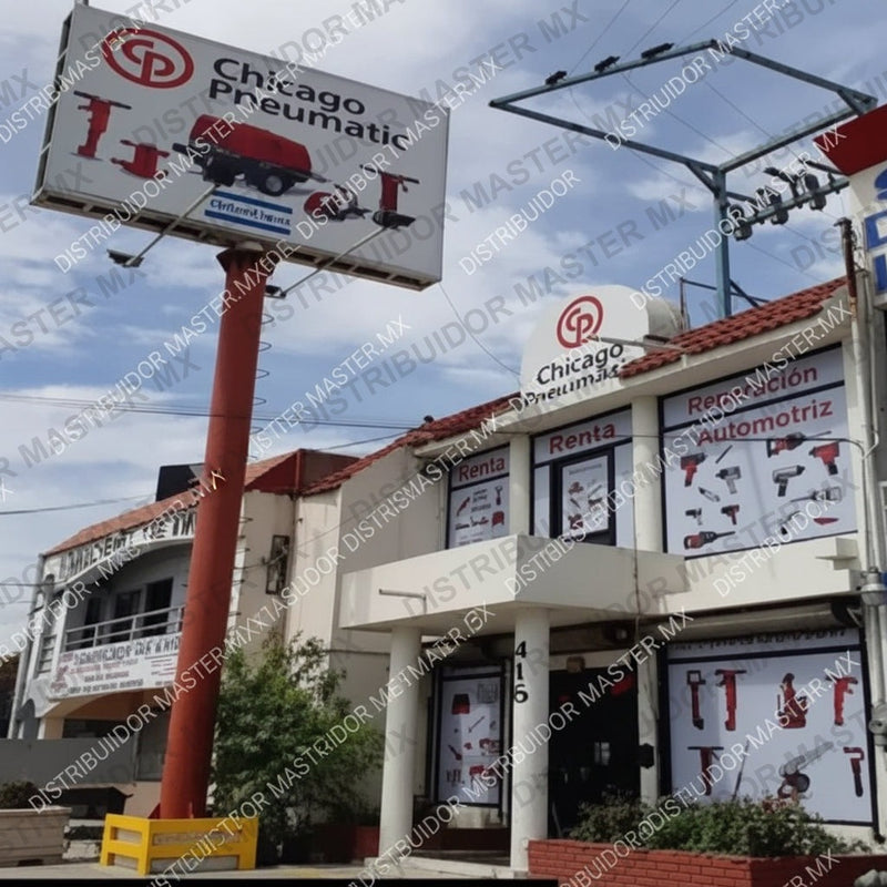 Cilindro para Modelo CP 4123-4 Chicago Pneumatic | Maxima Carrera de Impacto para Remachado Estructural Pesado