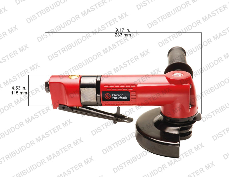 Amoladora Angular Neumática 4.5" (115 mm) | Chicago Pneumatic CP9122BR