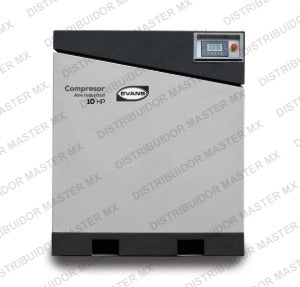 Compresor de Tornillo 10 HP 220V - Evans 125 Psi - 175 Psi Sin Tanque