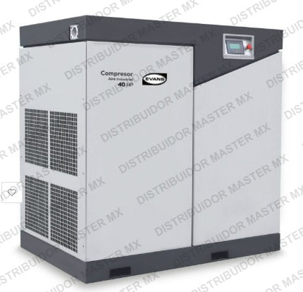 Compresor de Tornillo 40 HP 440V ;  Estacionario  EVANS