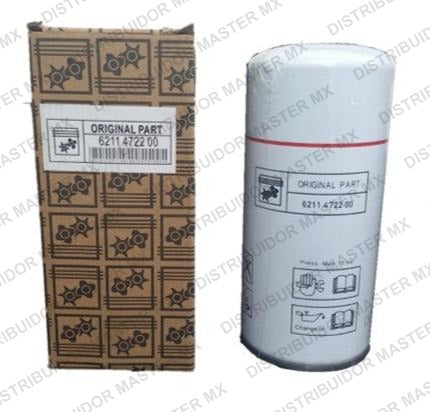 Filtro de aceite original 6211472200 Atlas Copco para compresor de tornillo