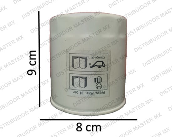 Filtro de aceite 1092101700 Ingersoll Rand