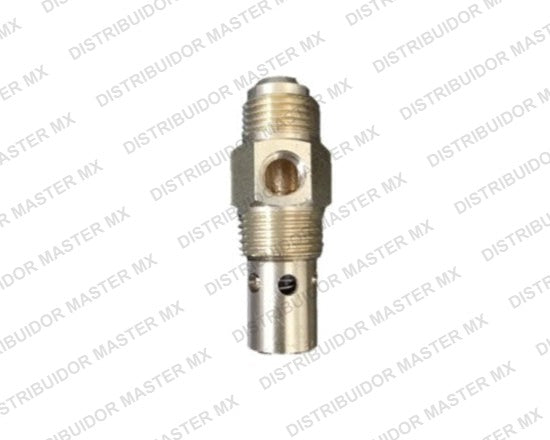 Valvula check macho de 1/2´´ NPT / Chaflan para compresor de aire