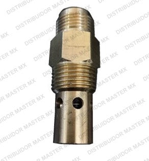 Valvula check macho de 1/2´´ NPT / Chaflan para compresor de aire