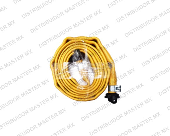 Juego de Mangueras Planas de Alta Presión | 3/4" | 600 PSI | Conexiones Tipo Garra