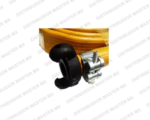 Juego de Mangueras Planas de Alta Presión | 3/4" | 600 PSI | Conexiones Tipo Garra