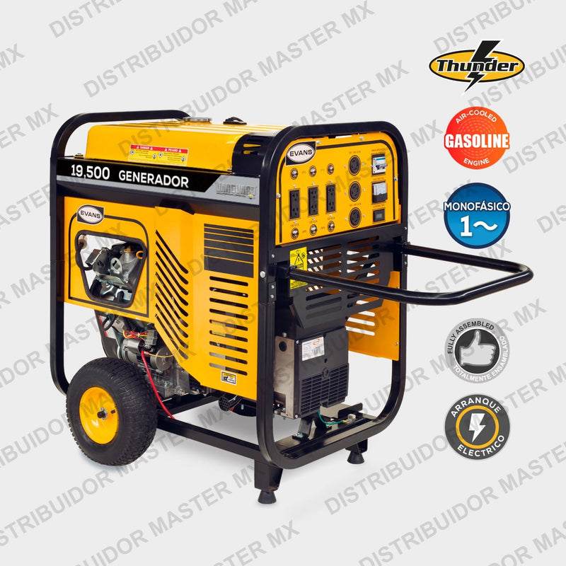 Generador de Emergencia Monofásico 19,500 W | Estacionario | EVANS