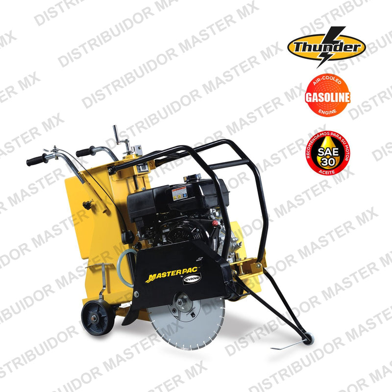 Cortadora de Concreto a Gasolina 13 HP Thunder | Corte Profesional de Pisos y Pavimento