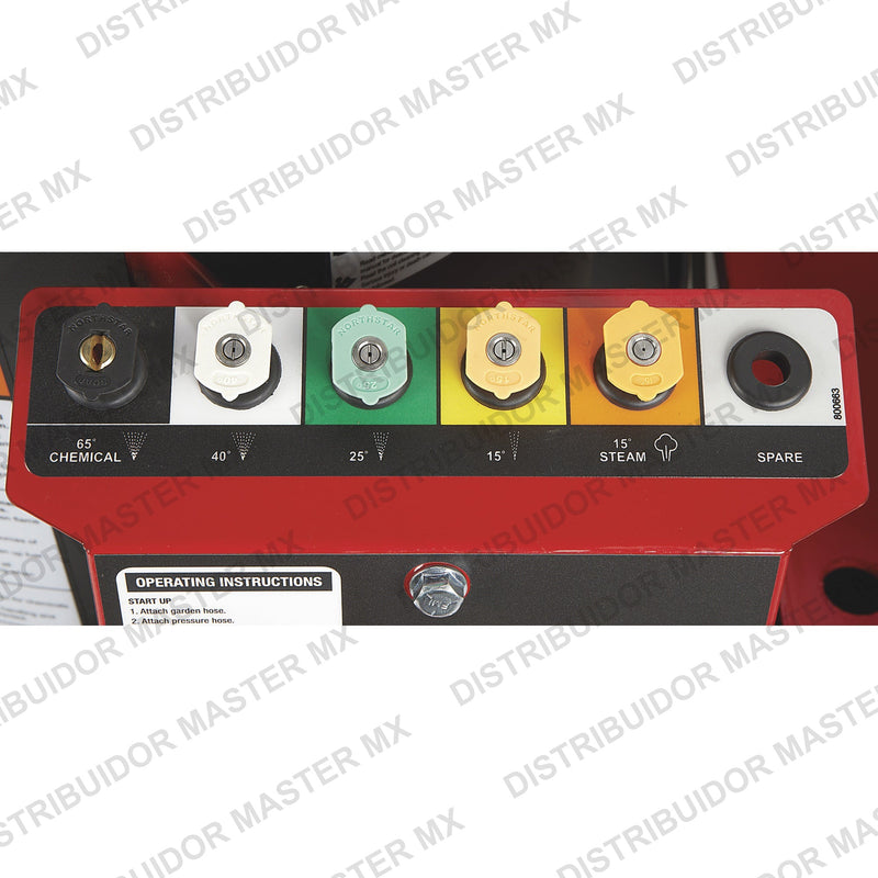 Hidrolavadora NorthStar Con – 2,750 PSI, 230V, Caldera