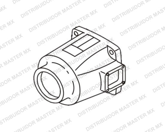 CA148654 Housing-Clutch Chicago Pneumatic | Protección del Mecanismo de Impacto