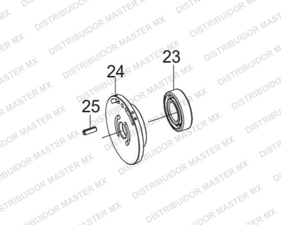 8950221443 Kit de Plato Final Chicago Pneumatic CP7782