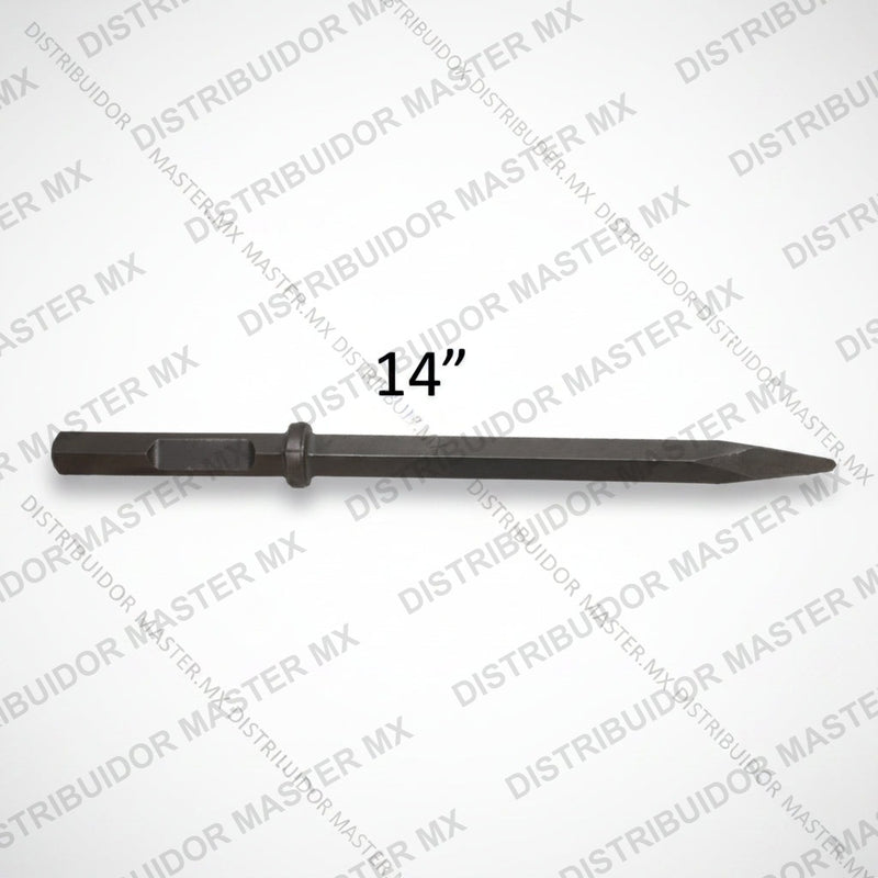 Cincel Punta Lápiz Ajax 31200-E | 1-1/8" x 6" x 14" | Rompedor Eléctrico