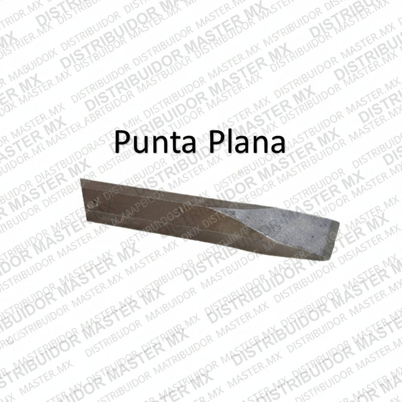 Cincel Punta Plana Ajax 31100-E | 1-1/8" x 6" x 14" | Rompedor Eléctrico