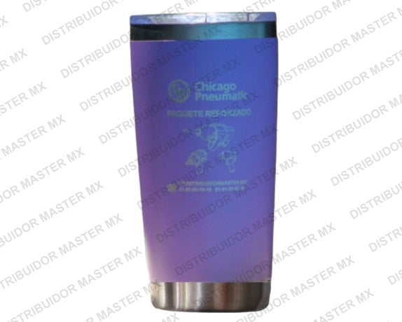 Vaso Termico Morado De 20oz Chicago Pneumatic