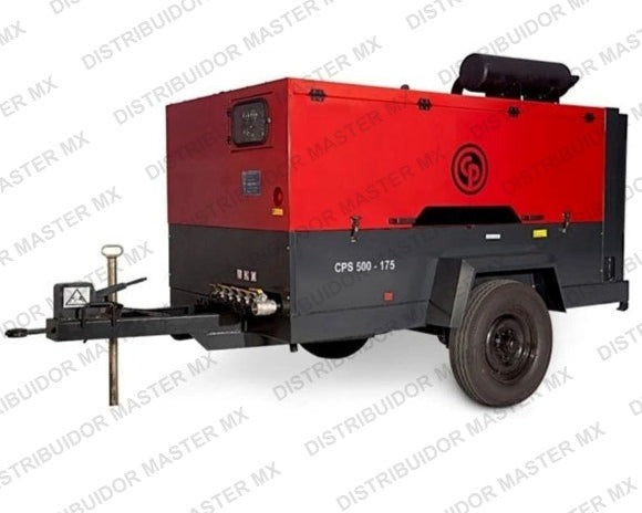 Compresor Diésel CPS 500-175 | 500 CFM a 175 PSI | 170 HP | Chicago Pneumatic