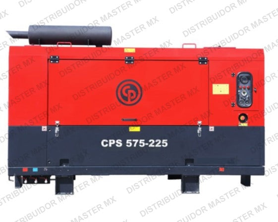 Compresor de Tornillo Diésel CPS 575-225 | 575 CFM a 225 PSI | 220 HP | Chicago Pneumatic