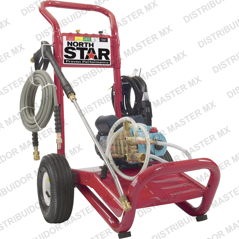 Hidrolavadora eléctrica de agua fría NorthStar: 2000 PSI, 1.5 GPM, 120 voltios