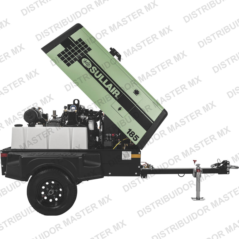 Compresor de Aire Diésel Portátil 185 CFM Sullair