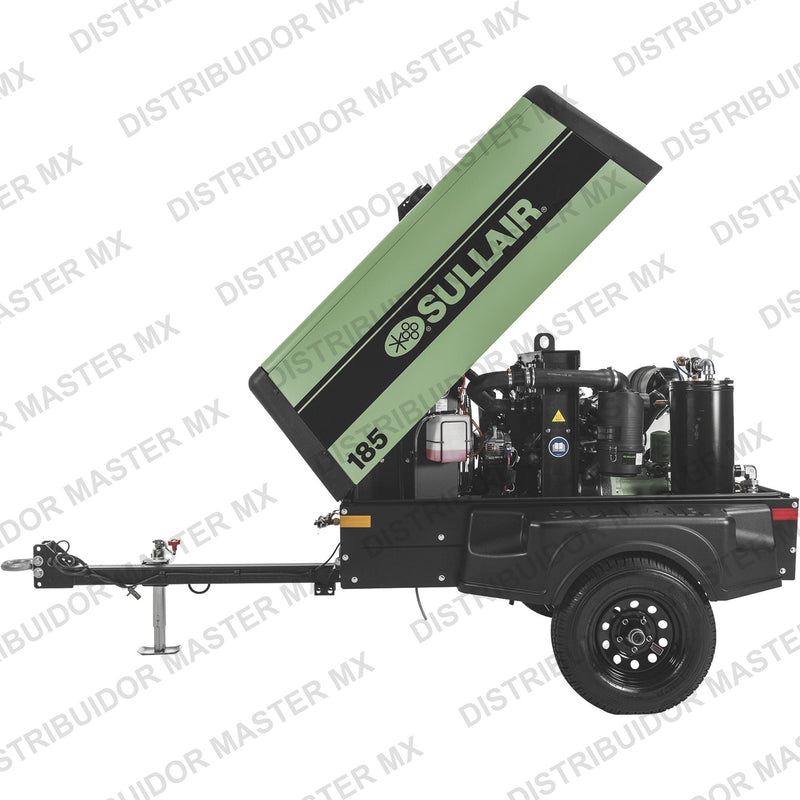 Compresor de Aire Diésel Portátil 185 CFM Sullair