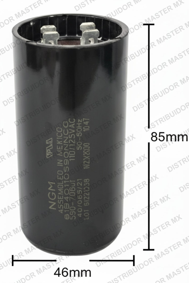 Condensador / Capacitor de Arranque NGM 189-227 MFD 330V | Bote 4
