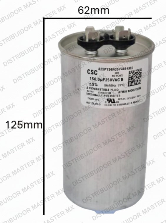 Capacitor NGM 150 MFD 250V | Condensador de Arranque