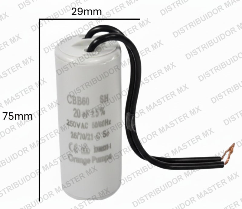 Capacitor NGM 12.5 MFD 250V | Condensadores de Trabajo