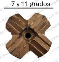 Broca 2"X 7/8" pulgadas de Perforación de Roca NGM 10653 | El Estándar Maestro en Minería y Construcción Pesada 2"X 7/8"