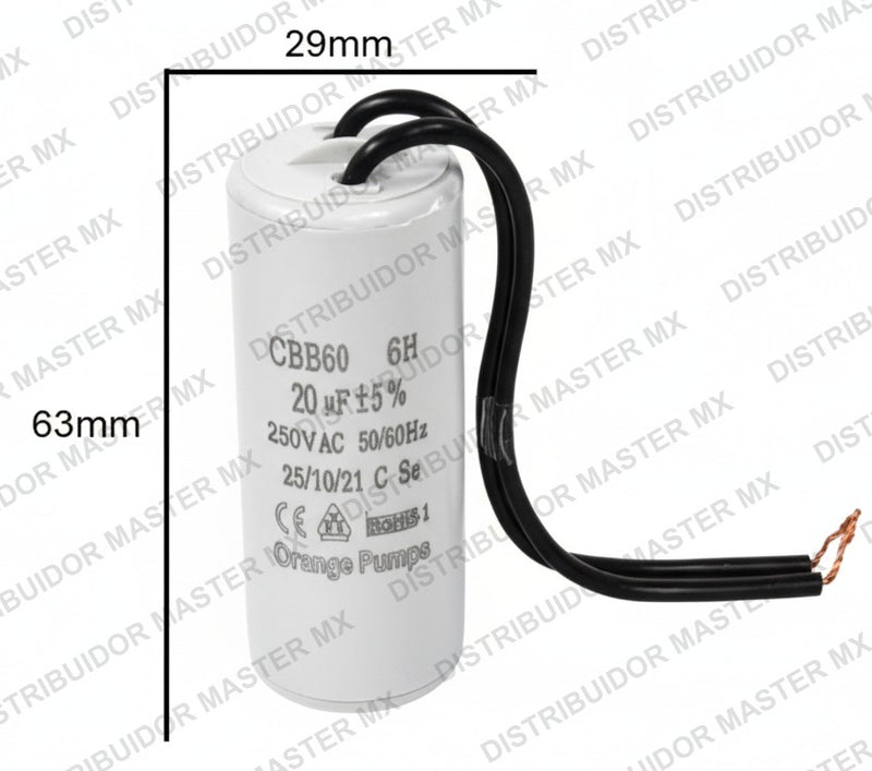 Capacitor NGM 15 MFD 220-250V | Condensador de Trabajo