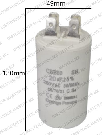 Capacitor CBB 150 MFD | 220-250V | Condensador de Arranque