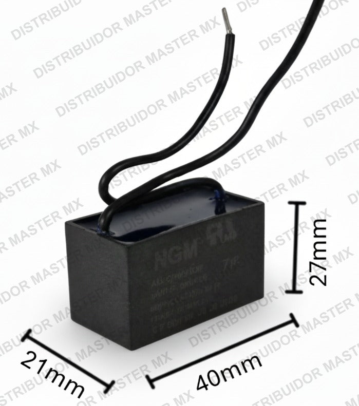 Capacitor 7 MFD 250V | Condensador de Trabajo