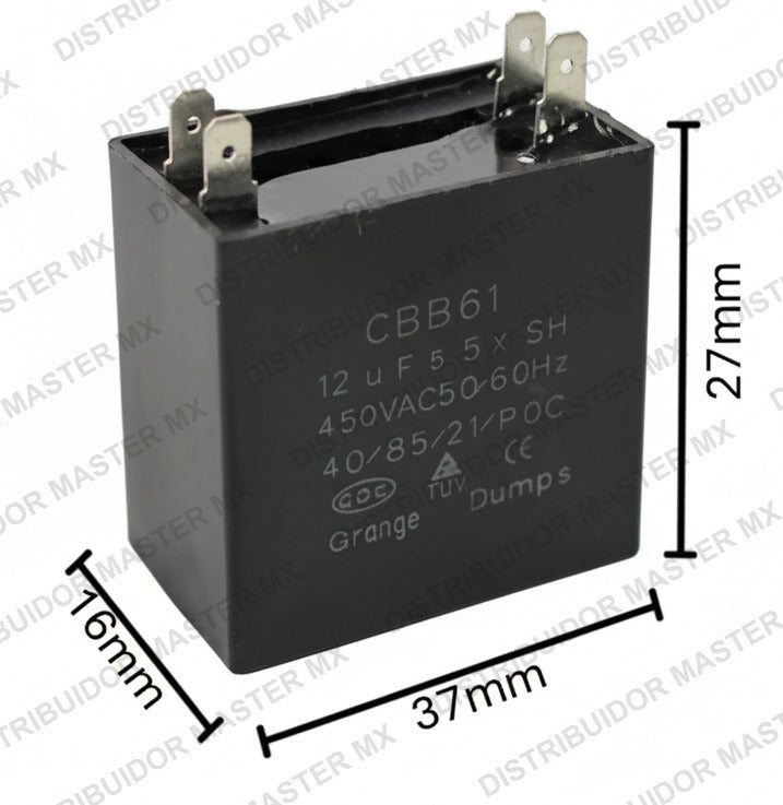 Capacitor 2 MFD 450V |Condensador de Trabajo