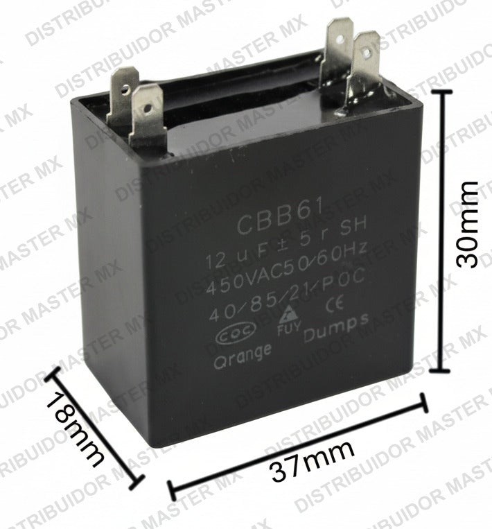 Capacitor 3 mfd 450V |Condensador de Trabajo
