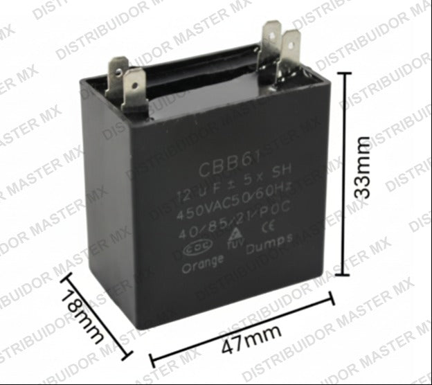 Capacitor 4.5 mfd 450V | condensador de Trabajo